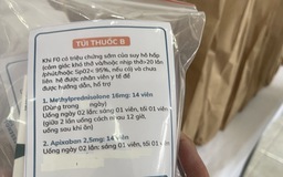 Bệnh viện Nhi đồng 1 được giao mua 100.000 túi thuốc cho F0 cách ly tại nhà