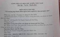 Nữ du khách Trung Quốc 'trốn viện' ở Đà Nẵng: Hết sốt, rời sân bay hơn 15 ngày