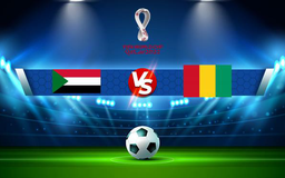 Trực tiếp bóng đá Sudan vs Guinea, WC Africa, 23:00 06/10/2021