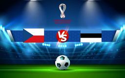 Trực tiếp bóng đá CH Czech vs Estonia, WC Europe, 02:45 17/11/2021