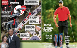 Sự nghiệp của Tiger Woods coi như kết thúc, đối mặt chặng đường dài hồi phục