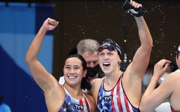 Kình ngư Katie Ledecky đoạt HCV 1500 m tự do lần đầu tiên thi đấu ở Olympic