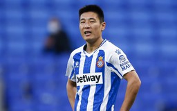 Tiền đạo Wu Lei sa sút ở Espanyol, khó ghi bàn khi gặp tuyển Việt Nam?