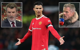 Jamie Carragher chế nhạo Cristiano Ronaldo lẫn Roy Keane