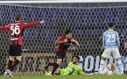 Ibrahimovic kiến tạo bàn thắng ở phút bù giờ, AC Milan trở lại ngôi đầu Serie A