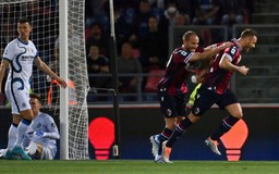 Inter Milan thua sốc Bologna, cuộc đua vô địch Serie A nóng trở lại