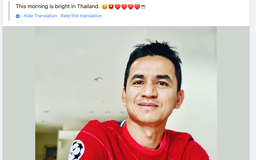 HLV Kiatisak tư vấn U.23 Thái Lan về sân Thiên Trường, bay sang Anh ủng hộ Liverpool