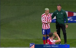 ‘Cầu thủ 29 phút’ Antoine Griezmann lại ghi bàn quyết định cho Atletico Madrid