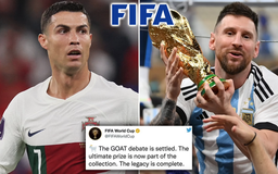 FIFA tạo cuộc tranh cãi dữ dội giữa phe Messi và Cristiano Ronaldo trên mạng xã hội