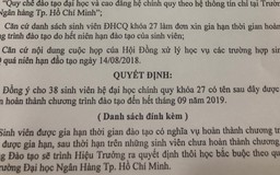 6 năm chưa tốt nghiệp, nhiều sinh viên phải gia hạn đào tạo