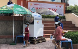 Thêm một điểm ATM gạo được lắp đặt hỗ trợ người khó khăn ở Q.Tân Phú
