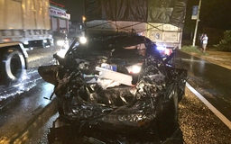 Ô tô của Công an Bình Thuận gặp nạn, phó phòng và một sĩ quan tử vong