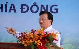Phó thủ tướng Trịnh Đình Dũng bấm nút khởi công cao tốc đoạn Vĩnh Hảo - Phan Thiết