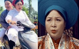 NSND Hồng Vân chạy xe máy, tiết lộ hậu trường 'Phượng Khấu'
