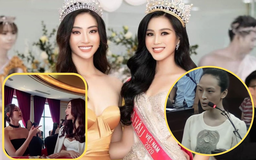 Hoa hậu Đỗ Hà, Lương Thùy Linh bị 'ném đá' khi 'nhại' cảnh Phương Nga hầu tòa