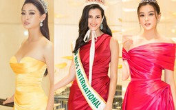 Hoa hậu Quốc tế đẹp rực rỡ 'đọ sắc' cùng dàn mỹ nhân Việt