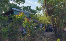 Phát hiện bao tải chứa thi thể trẻ sơ sinh trong vườn điều