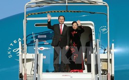 Chủ tịch nước Trần Đại Quang và phu nhân thăm cấp nhà nước tới CHND Trung Hoa