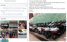 Lập tài khoản Facebook để lừa bán xe máy