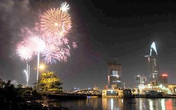 TP.HCM bắn pháo hoa ở 4 điểm mừng năm mới