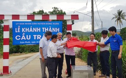 Khánh thành cầu dân sinh ở Phú Yên