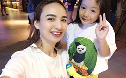 Hoa hậu Ngọc Diễm kể chuyện con gái tập tành 'khởi nghiệp' ở tuổi lên 8