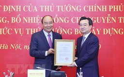 Thủ tướng trao quyết định bổ nhiệm ông Nguyễn Thanh Nghị làm Thứ trưởng Bộ Xây dựng