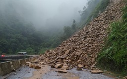 Sạt lở đất do mưa lớn ở miền núi Hà Tĩnh