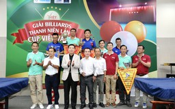 Giải billiards Thanh Niên - Cup Viet Value kết thúc đầy hấp dẫn và kịch tính