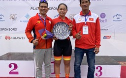 Học trò của ‘vua’ cá nhân tính giờ Việt Nam đoạt HCĐ xe đạp trẻ châu Á