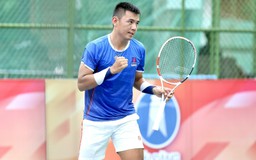 Lý Hoàng Nam dễ dàng vào tứ kết giải quần vợt nhà nghề M25 Tây Ninh