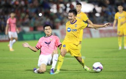 Hà Tĩnh chia điểm với SLNA ở trận derby xứ Nghệ