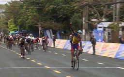 Lê Hải Đăng thắng chặng dài nhất giải xe đạp quốc tế truyền hình Bình Dương