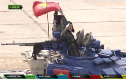 Đội tuyển Việt Nam xếp thứ nhì chung kết thi đấu xe tăng