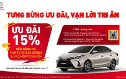 Toyota tri ân khách hàng, ưu đãi “khủng" cuối năm