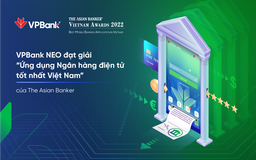 VPBank NEO đạt giải ứng dụng ngân hàng điện tử tốt nhất Việt Nam