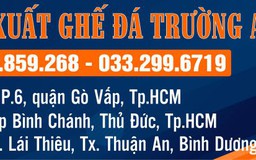 Ghế đá Trường An - Cơ sở sản xuất bàn ghế đá uy tín tại TP.HCM