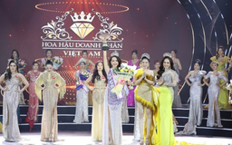 Lê Nhật Lâm đăng quang Á hậu 3 cuộc thi Hoa hậu Doanh nhân Việt Nam 2022