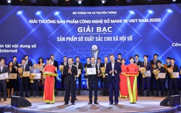 VieON được tín nhiệm vinh danh tại giải thưởng của bộ thông tin truyền thông