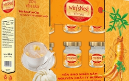Yến sào Win’sNest nhân sâm nguyên chất ít đường - quà tặng sức khỏe cho người Việt