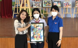 Hạc giấy ước mơ: Ấm với những bức tranh đấu giá giúp trẻ mắc bệnh hiểm nghèo