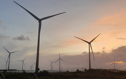 Vận hành tua-bin điện gió lớn nhất Việt Nam
