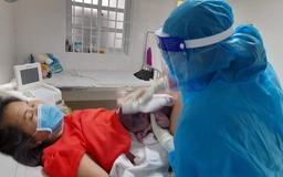 Mẹ tròn con vuông trong khu điều trị bệnh nhân Covid-19 ở Ninh Thuận