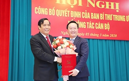 Thứ trưởng Bộ Kế hoạch và đầu tư giữ chức Phó bí thư Tỉnh ủy Nghệ An