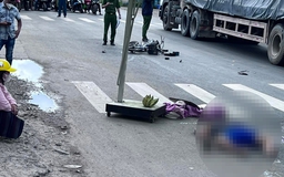 TP.HCM: Va chạm xe tải trên đường đi đón mẹ, bé trai tử vong