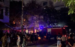 TP.HCM: Cháy căn nhà 3 tầng ở Q.Gò Vấp trong đêm