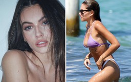 ‘Cô gái đẹp nhất thế giới’ diện bikini khoe vóc dáng gợi cảm trên bãi biển