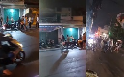 TP.HCM: Đánh nhau loạn xạ trong đêm ở Bình Tân, gây náo loạn đường phố