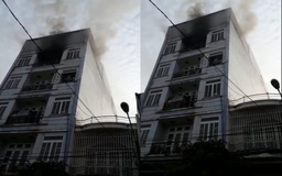 TP.HCM: Cháy nhà trên đường Đông Lân ở H.Hóc Môn