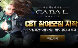 Cabal Mobile chuẩn bị trình làng trong tháng 3
